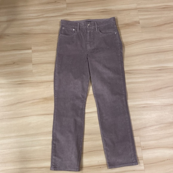 NEW J. Crew Gray Vintage Slim Straight Corduroy Pants Size 28 Preppy Casual Work - Picture 3 of 12